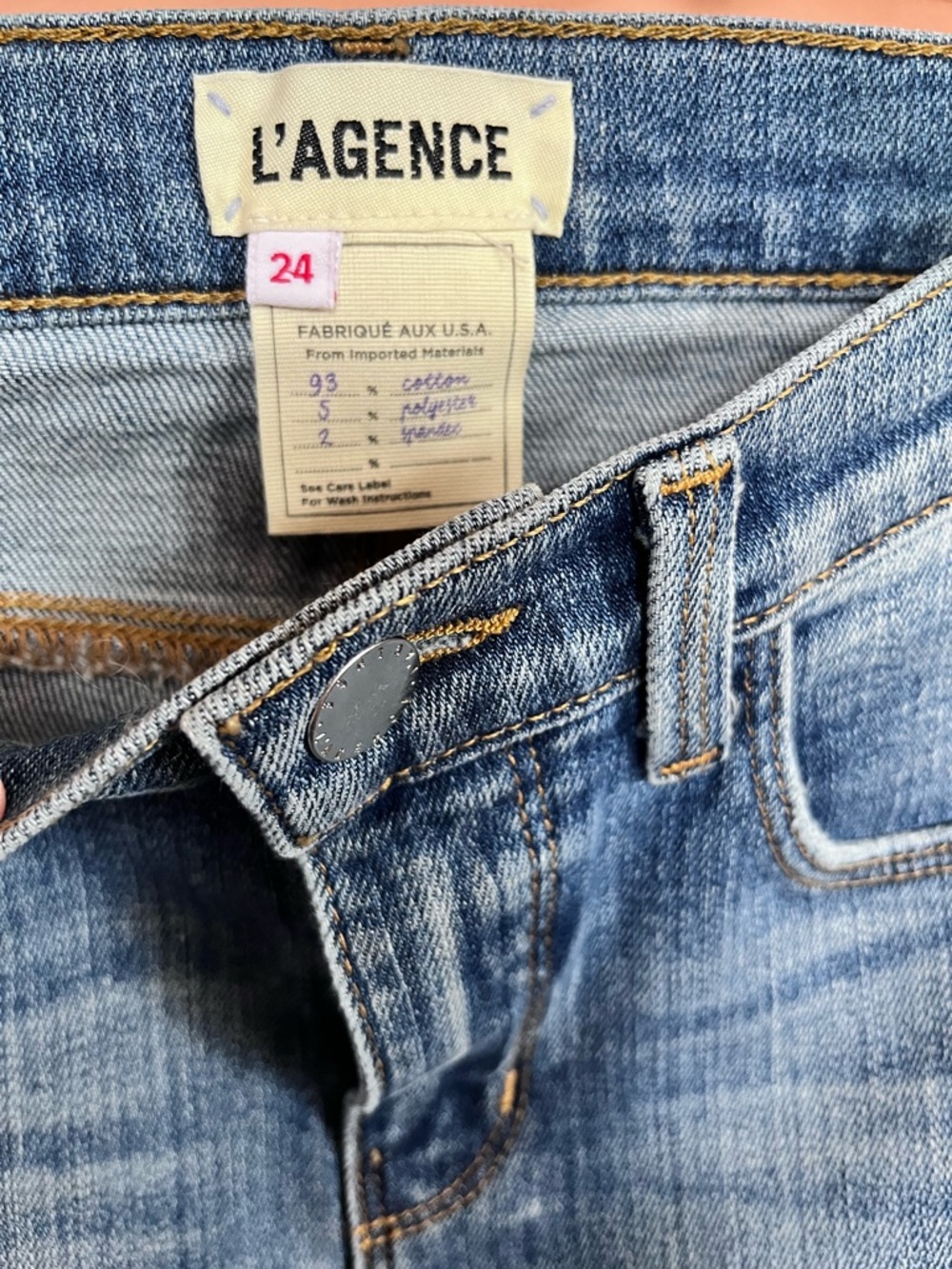 L’agence Daria High Rise Cropped Jeans - Picture 5 of 7